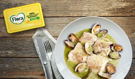 recipe image Rape en salsa verde