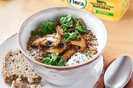 recipe image Lentejas con setas