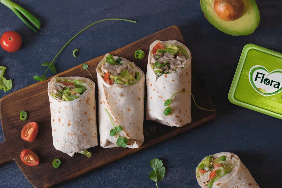 recipe image Wrap de pollo con aguacate