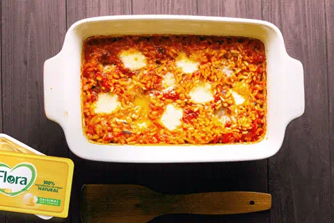 recipe image Arroz al horno