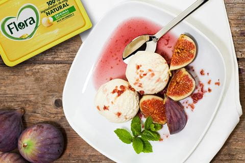 recipe image Recta helado de higos caramelizados