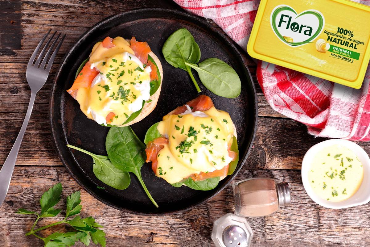 recipe image Receta Huevos Benedict